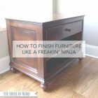 How To Refinish Wood Furniture Without Stripping