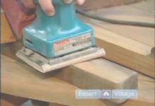 How To Sand Wood Furniture