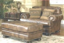 Ashley Furniture Leather Sofa Set