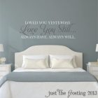Bedroom Wall Quotes