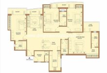 4 Bedroom Apartment Floor Plans India