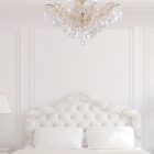 White Bedroom Chandelier