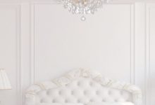 White Bedroom Chandelier