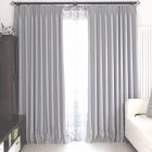 Grey Bedroom Blackout Curtains