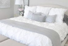Bedroom White Comforter