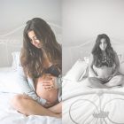 Bedroom Maternity Photos