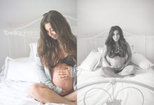 Bedroom Maternity Photos