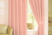 Peach Curtains For Bedroom
