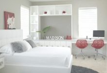 Red Grey And White Bedroom Decor