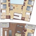 Bay Lake Tower 3 Bedroom Villa Floor Plan