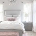 Grey White And Pink Bedroom Ideas
