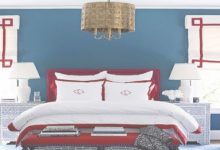 Red White And Blue Bedroom