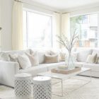 White Sectional Living Room
