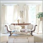 Country Living Room Curtains