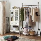 Bedroom With Clothes Rack