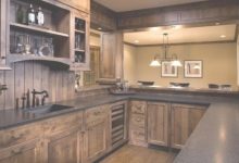 Knotty Wood Kitchen Cabinets