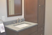 Bathroom Vanity With Side Cabinet