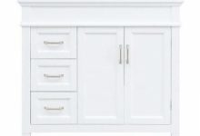 White Vanity Cabinet