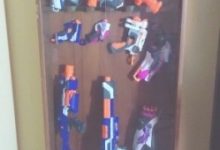 Toy Gun Cabinet