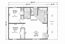 2 Bedroom Double Wide