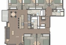 6 Bedroom Apartment Floor Plan