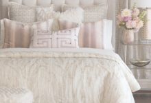 Silver And Blush Bedroom