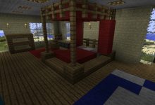 Minecraft How To Make A Cool Bedroom