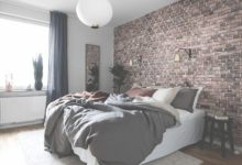 Bedroom Brick Accent Wall