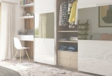 Bedroom Wardrobe With Study Table Designs