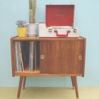 Vintage Record Cabinet For Sale