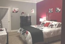 Red And Grey Bedroom Decorating Ideas