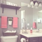 Pink And Grey Bathroom Decor