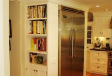 Kitchen Bookshelf Cabinet