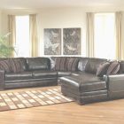 Ashley Furniture Brown Leather Sectional