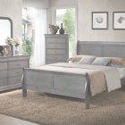 Grey Sleigh Bedroom Set