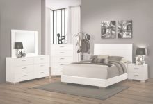 Glossy White Bedroom Set