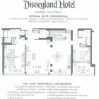 Disneyland Hotel 2 Bedroom Suite Layout