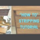 How To Strip Wood Furniture