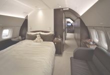 Private Jet Bedroom