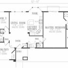 3 Bedroom Open Concept House Plans