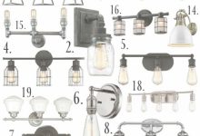 Farmhouse Bathroom Light Fixtures
