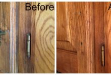 How To Get Grease Off Wooden Kitchen Cabinets