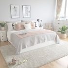 Grey And Rose Gold Bedroom