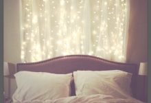 String Light Curtains For Bedroom