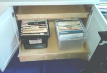 File Cabinet Storage Ideas
