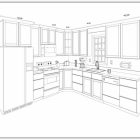 Kitchen Cabinet Layout Design