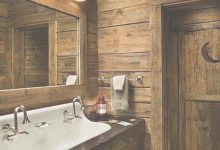 Log Cabin Bathroom Ideas
