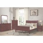 Cherry Louis Philippe Bedroom Set