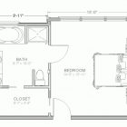 Bedroom And Bathroom Addition Floor Plans