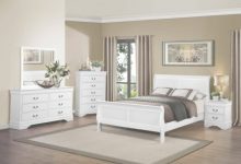 White Sleigh Bedroom Set